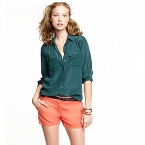 JCrew Coral Chino Shorts